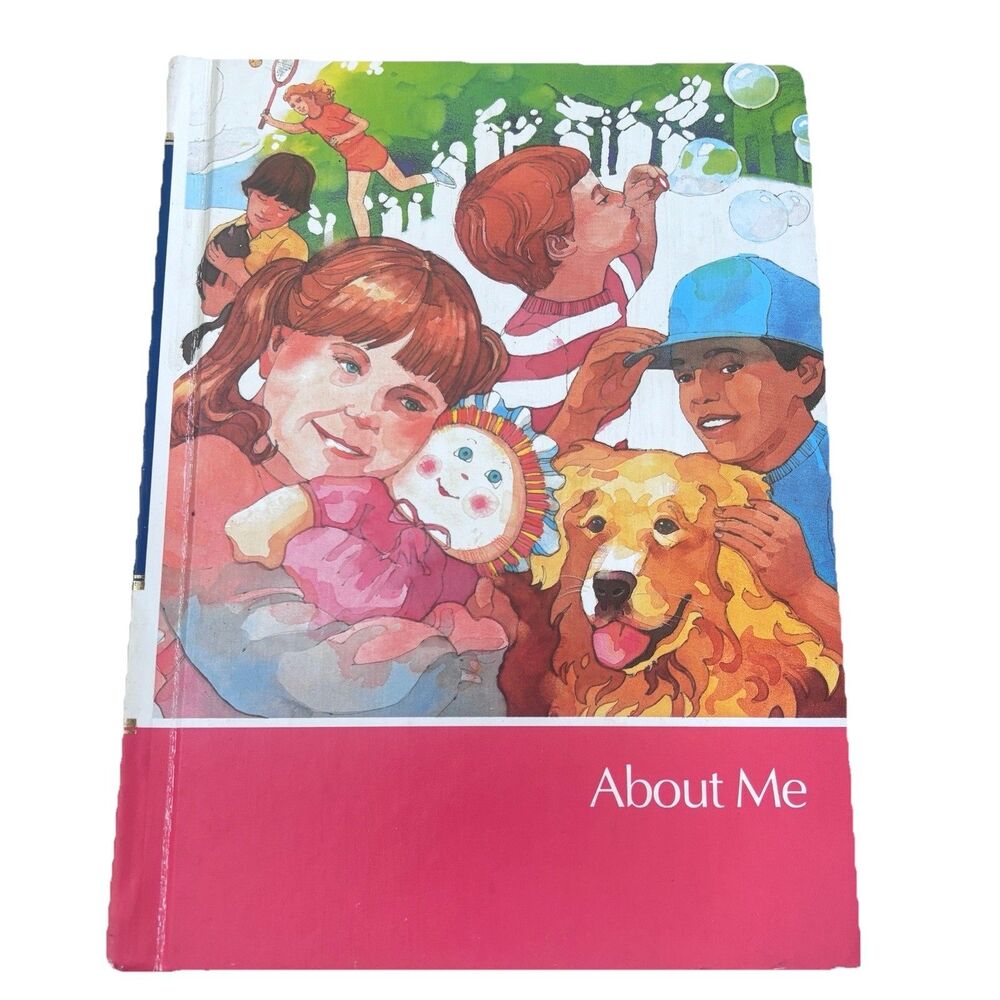 Vintage Childcraft Book 1989 About Me Vol 14 World Book Human Body Anatomy Art